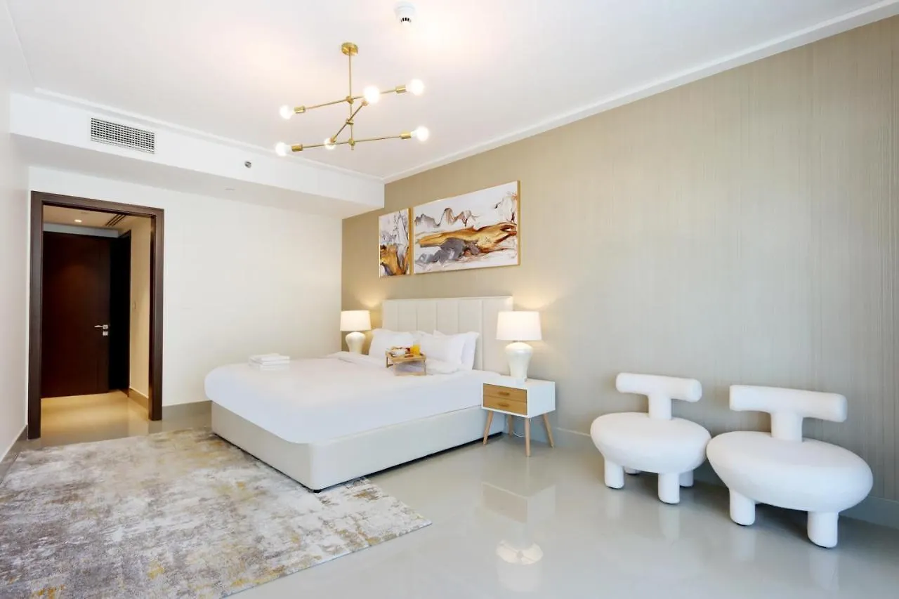 Livbnb Suites-Spectacular 2BR Burj Fountain Views Dubai 0*,