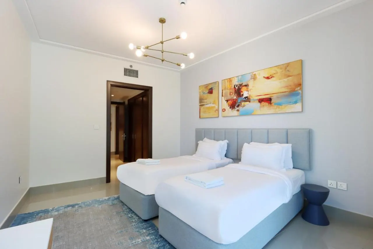 Livbnb Suites-Spectacular 2BR Burj Fountain Views Dubai Apartment