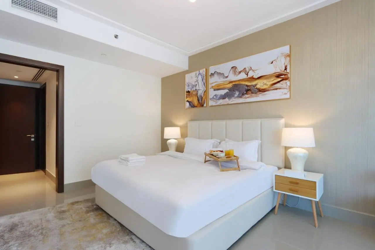 Livbnb Suites-Spectacular 2BR Burj Fountain Views Dubai Apartment